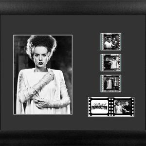 Bride of Frankenstein 35mm Film Cell Display Classic Universal Horror FRAMED NEW
